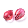 Transparent Glass Charms GGLA-M004-05B-01-3