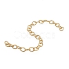 Brass Textured Cable Chains CHC-K010-02G-3