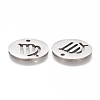 Tarnish Resistant 201 Stainless Steel Pendants STAS-Z001-B-02P-2