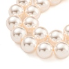 Glass Pearl Beads Strands HY-G002-01D-03-4