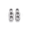 Tibetan Style Alloy Pendants X-TIBE-S108-108B-AS-RS-1