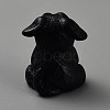 Resin Dog Figurines Ornament DJEW-TAC0007-01E-2