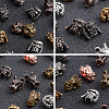48Pcs 24 Styles Tibetan Style Alloy Beads FIND-PH0002-37-4