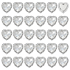 30Pcs Brass with Glass Sew on Rhinestone FIND-FG0004-73A-1