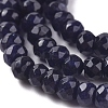 Dyed Natural Malaysia Jade Rondelle Beads Strands G-E316-2x4mm-35-3