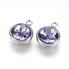 K9 Glass Rhinestone Pendants STAS-F123-26C-1