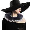 Detachable Lady's Gauze Fake Collar AJEW-WH20042-91A-5