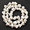 Electroplated Shell Pearl Beads Strands BSHE-C009-01B-3