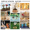 10Pcs 5 Style Iridescent Glass Dome Cover AJEW-PH0004-88-5
