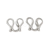 304 Stainless Steel S-Hook Clasps STAS-L300-003A-P-1