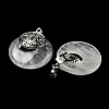 Natural Quartz Crystal Pendants KK-F751-M-A16-2