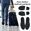 2 Pair 2 Styles Skid Rubber Shoes Bottom FIND-GA0003-82-5