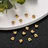 Tibetan Style Alloy Kitten Beads TIBEP-GC178-G-RS-6