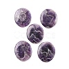 Natural Amethyst Cabochons G-A258-01E-1