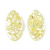Transparent Acrylic Cabochons TACR-N006-66D-2