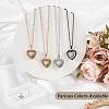 1Pc Stainless Steel Heart Pendant Urn Ashes Necklaces NJEW-CN0001-17B-7