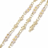 Rack Plating Brass Star Link Chains CHC-C026-17-1