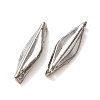 304 Stainless Steel Connector Charms STAS-N124-59P-2