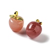 Natural Agate Pendants G-Z052-04A-2