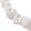 Natural Rainbow Moonstone Chips Beaded Bracelet BJEW-JB09686-10-2