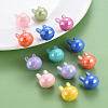 Pearlized Opaque Acrylic Beads MACR-S373-40I-6