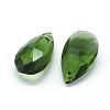Faceted Glass Pendants X-GLAA-F069-L-A05-2