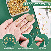 80Pcs 4 Styles 304 Stainless Steel Lobster Claw Clasps DIY-PH0028-67-3