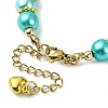 Glass Imitation Pearl Beaded Bracelets for Women BJEW-JB10034-03-4