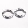 Tarnish Resistant 304 Stainless Steel Open Jump Rings STAS-D438-03-2