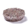 Resin with Natural Other Quartz Chip Stones Ashtray DJEW-F015-07D-3
