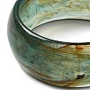 Round Acrylic Bangle for Women BJEW-A141-03C-2