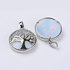 Opalite Pendants G-P350-D09-2