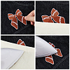 12Pcs 3 Styles Computerized Embroidery Nylon Cloth Patches DIY-HS0001-92-5