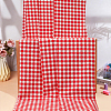 Tartan Pattern Cotton Fabric AJEW-WH0410-121B-4