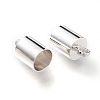 Brass Cord Ends KK-H759-41G-S-3