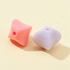 42Pcs Opaque Acrylic Beads SACR-FS0001-15-5