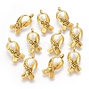 Breast Cancer Awareness Ribbon Carved Word Hope Tibetan Style Alloy Message Pendants TIBEP-S278-AG-FF-2