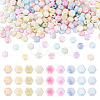 225Pcs 9 Colors Anti-Tarnish Electroplate Glass Beads GLAA-TA0004-09-2