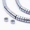 Electroplate Non-Magnetic Synthetic Hematite Beads Strands G-F510-03P-4mm-1