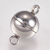 Tarnish Resistant 304 Stainless Steel Magnetic Clasps X-STAS-G173-05P-10mm-2