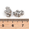 Twist Corrugated 304 Stainless Steel Beads STAS-T072-13P-3