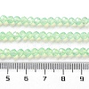 Baking Paint Transparent Glass Beads Strands LS-DGLA-A034-J4MM-D02-4