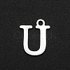 Non-Tarnish 201 Stainless Steel Charms STAS-N090-LA060-U-1