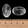 Transparent Acrylic European Beads TACR-G048-05-3