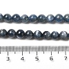Natural Kyanite/Cyanite/Disthene Round Beads Strands G-O017-6mm-04C-4