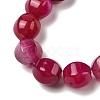 Dyed Natural Agate Beads Strands G-H087-E01-01B-4