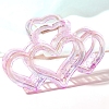 Heart Resin Claw Hair Clips PW-WGE4227-05-1