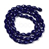 Opaque Solid Color Beads Strands EGLA-N013-P4mm-D03-2