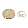Copper Wire Wrapped Toe Open Ring RJEW-JR00621-4