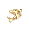 Ocean 304 Stainless Steel Pendants STAS-P390-01E-G-2
